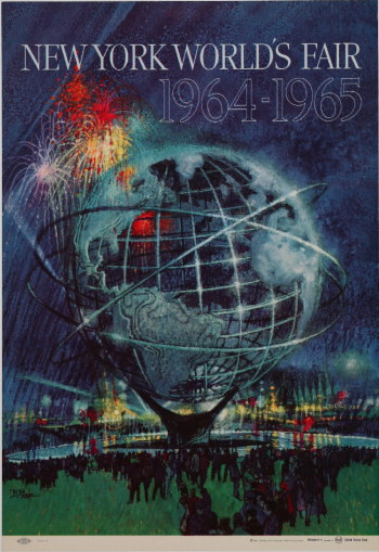 1964-65 New York World's Fair poster,<BR>courtesy Walt Disney Family Foundation