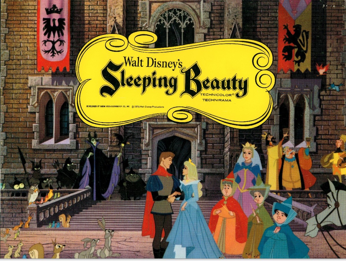 <center>Can you spot the Lackey in this <I>Sleeping Beauty</I> poster?<br>(Image courtesy The Walt Disney Company, ©Disney)</center>