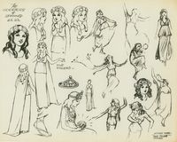 Artifactual: The Goddess of Spring Character Model Sheet