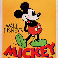 Disney Studio Artist_Walt Disney's Mickey Mouse poster 1935_Courtesy of the Walt Disney Archives Photo Library, (c) Disney