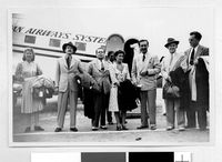 El Grupo on South America trip, c. 1941; collection of the Walt Disney Family Foundation, gift of Diane Disney Miller; © Disney